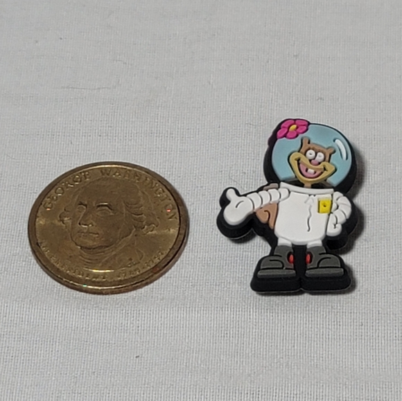 SpongeBob "Sandy Cheeks" Croc Charm - Picture 3 of 3